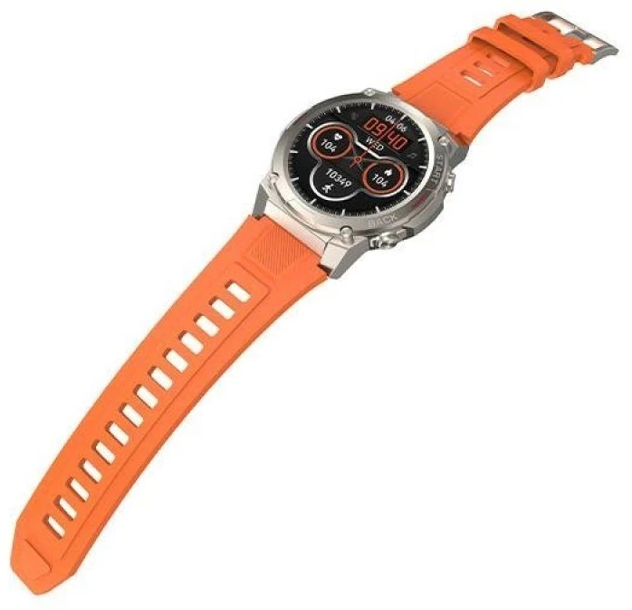 Išmanusis laikrodis Oranžinis HiFuture smartwatch FutureGo Mix2pomarańczowy/sunshine oranžinis (HSF12OG)
