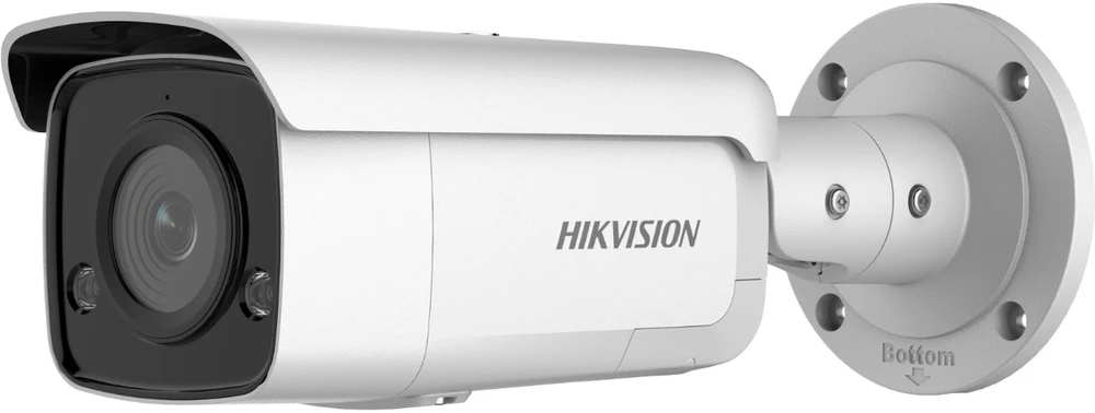 IP kamera Hikvision bullet DS-2CD2T86G2H-IS2U/SL(eF) F2.8 (balta, 8 MP, 60 m. IR, AcuSense, DarkFighter)