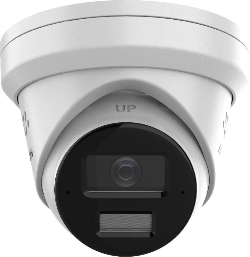 IP kamera Hikvision kupolinė DS-2CD2383G2-LI2U F2.8 (balta, 8 MP, 30 m IR+LED, „AcuSense“)