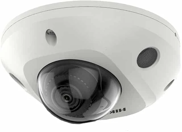 Hikvision | Mini Dome tinklo kamera | DS-2CD2543G2-IWS F2.8 | Kupolas | 4 MP | Fiksuoto židinio objektyvas, 2,8 mm/F1,6 | IP67 ir IK08 | H.264+ | „Micro SD“, maks. 512 GB
