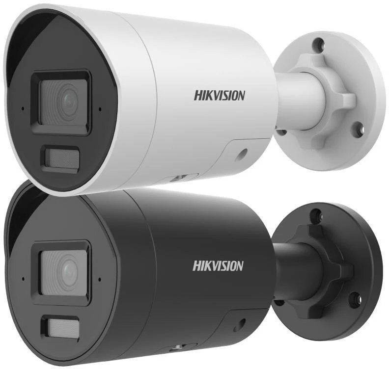 „Hikvision“ kulkos formos DS-2CD2086G2H-I2U/SL F2.8 (balta, 40 m. IR, 8 MP, „AcuSense“, „DarkFighter“)