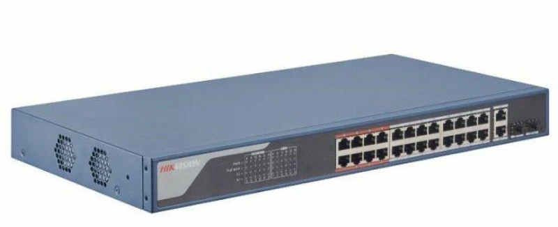Ausinės Hikvision DS-3E1326P-EI(B) komutatorius