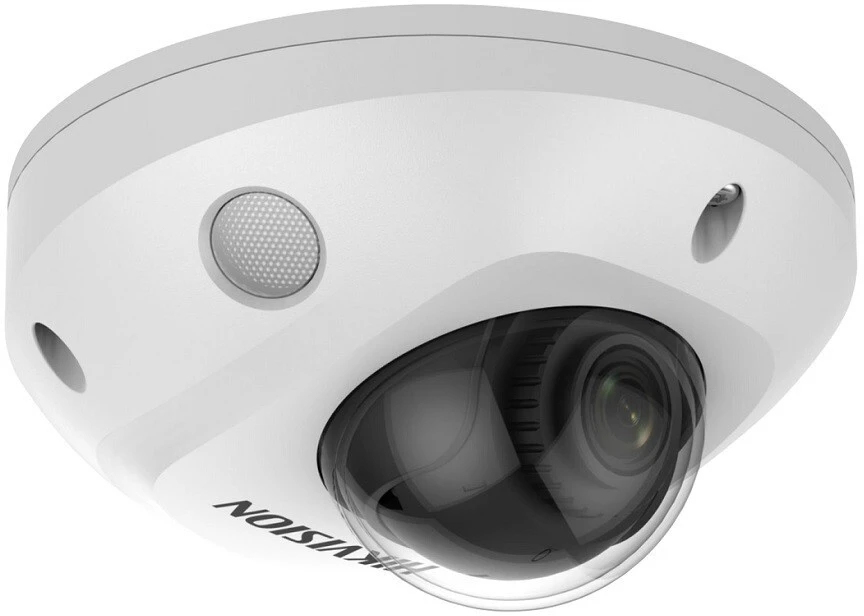 Hikvision mini kupolas DS-2CD2546G2-IWS F2.8 (balta, 4 MP, 30 m. IR, AcuSense)