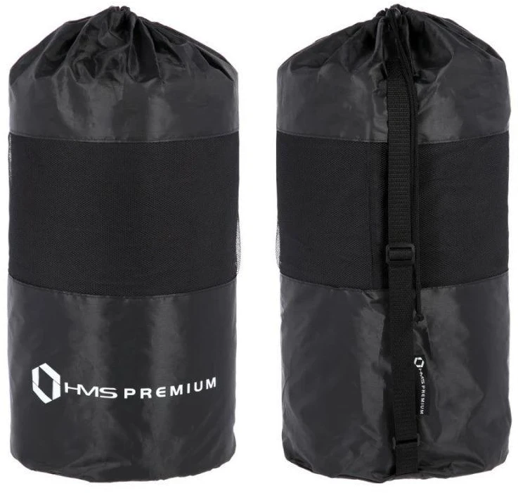 Masažinio akupresūros kilimėlio ir pagalvėlės rinkinys HMS Premium AKM04, juodas