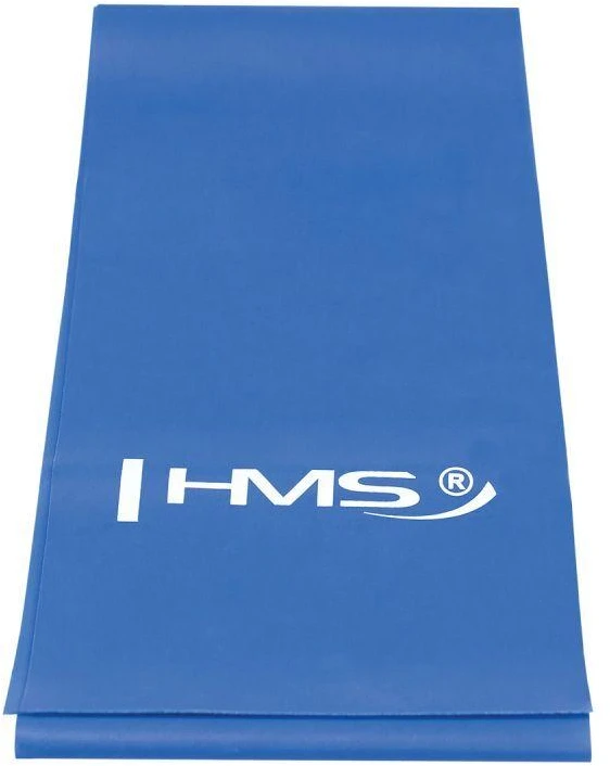 Pasipriešinimo juosta HMS GU02 mėlyna, 1200x120x0.5mm