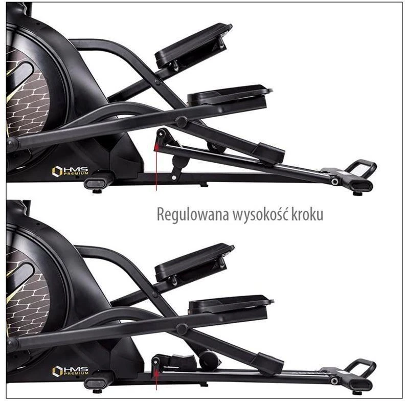 Magnetinis elipsinis treniruoklis HMS Premium H1802 pusiau komerciniam naudojimui
