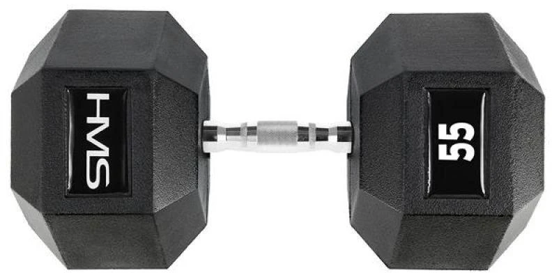 Hantelis HMS Hex Pro - 55 kg