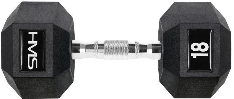 Hantelis HMS Hex Pro - 18 kg
