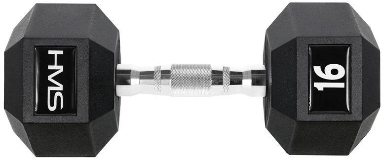 Hantelis HMS Hex Pro - 16 kg