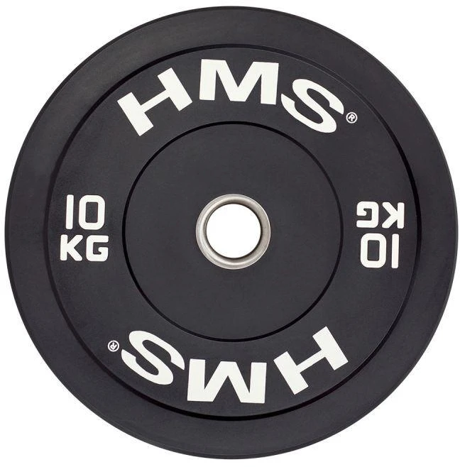 Olimpinis guminis svoris HMS BBR juodas - 5kg