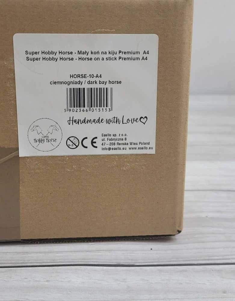 Hobby Horse arkliukas Super Premium tamsiai rudas A4