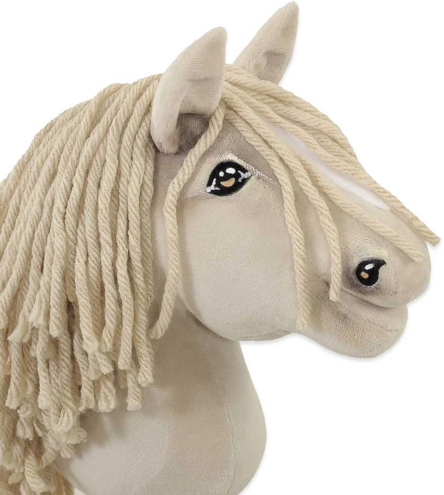 Hobby Horse lazdelinis arkliukas cremello spalvos Premium A5