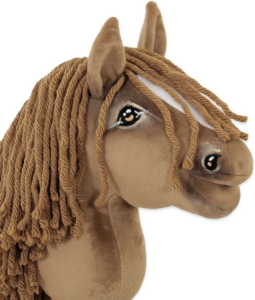 Hobby Horse lazdelinis arkliukas Premium šviesiai kaštoninis A5