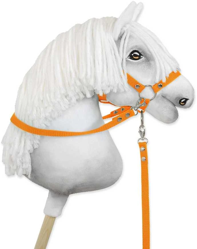 Hobby horsing vadeles kantarui – neoninės oranžinės