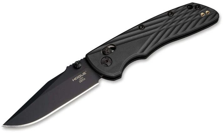Hogue 24376 Deka 3,25" CP visiškai juodas peilis 01HG138