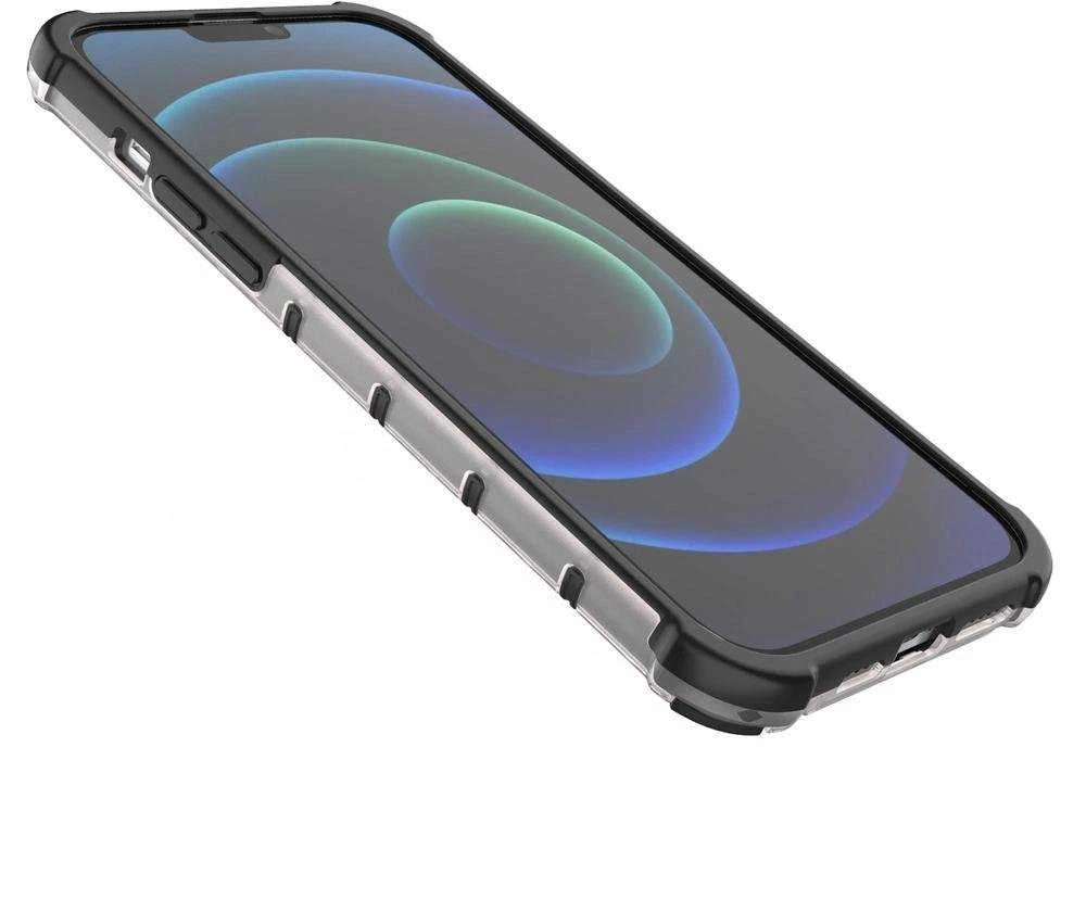 Hurtel Honeycomb dėklas skirtas iPhone 13 Pro Max, mėlynas