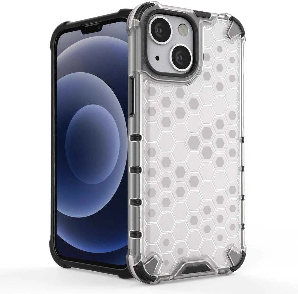 Hurtel Honeycomb dėklas skirtas iPhone 13 mini, žalias