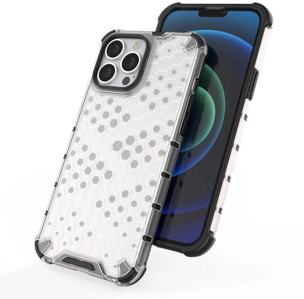 Hurtel Honeycomb dėklas skirtas iPhone 13 Pro Max, juodas