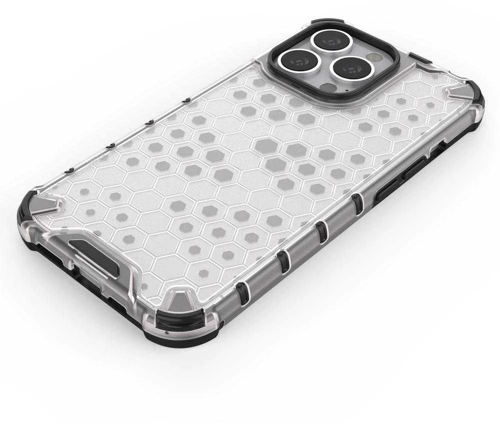 Hurtel Honeycomb dėklas skirtas iPhone 13 Pro, mėlynas