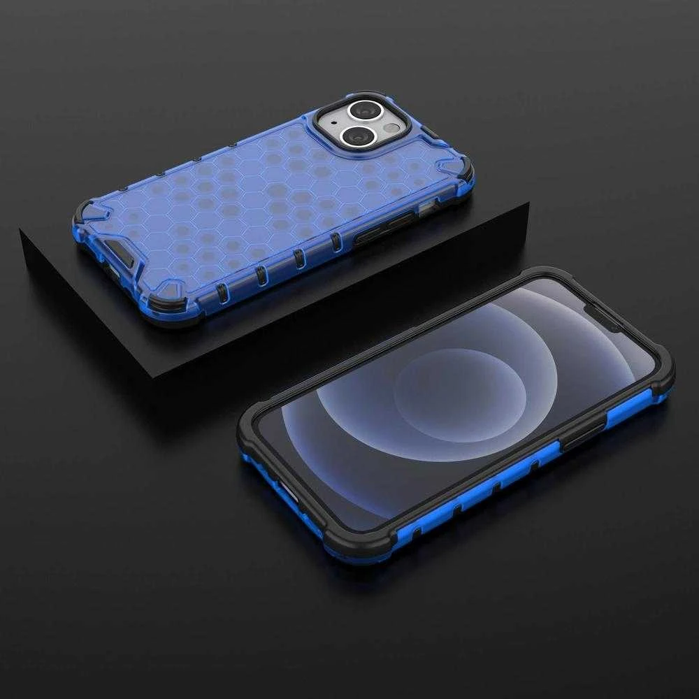 Hurtel Honeycomb dėklas skirtas iPhone 13 mini, juodas