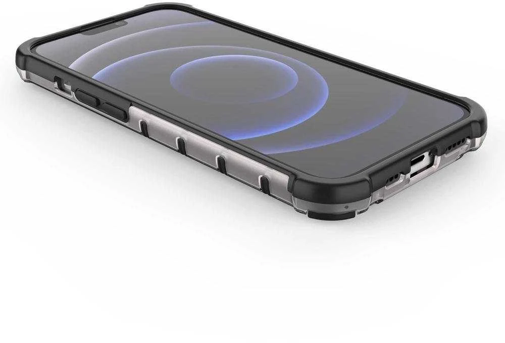 Hurtel Honeycomb dėklas skirtas iPhone 13 Pro, raudonas