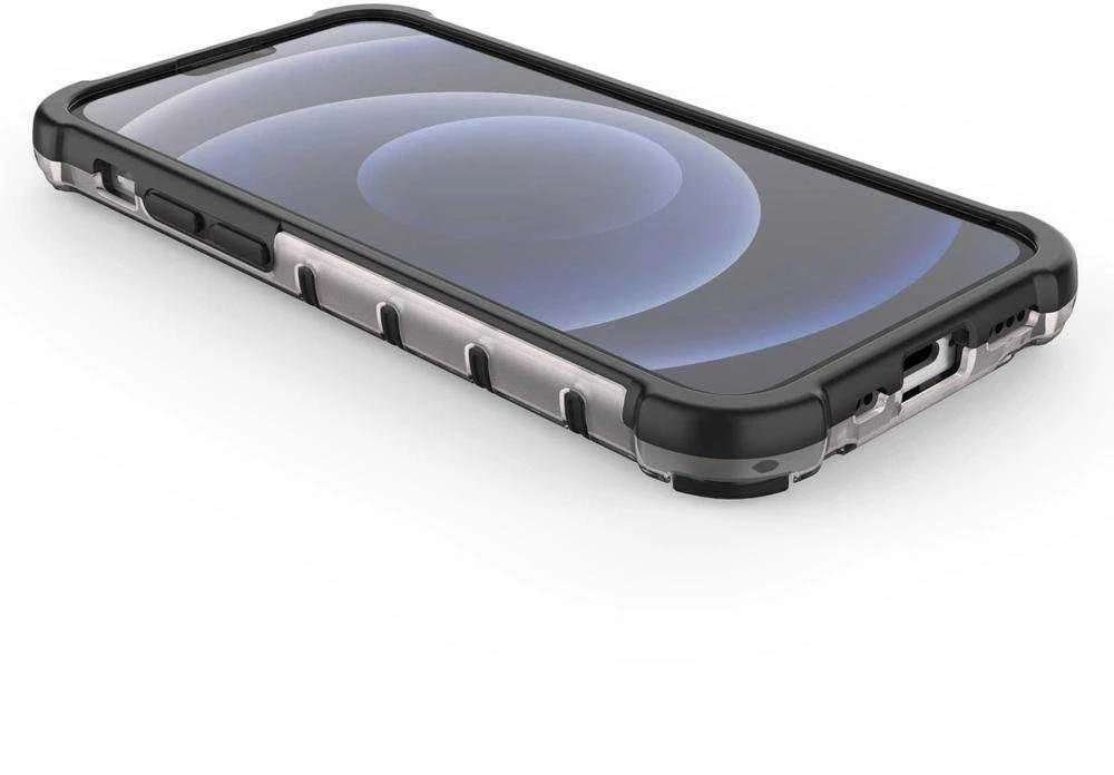Hurtel Honeycomb dėklas skirtas iPhone 13 mini, žalias