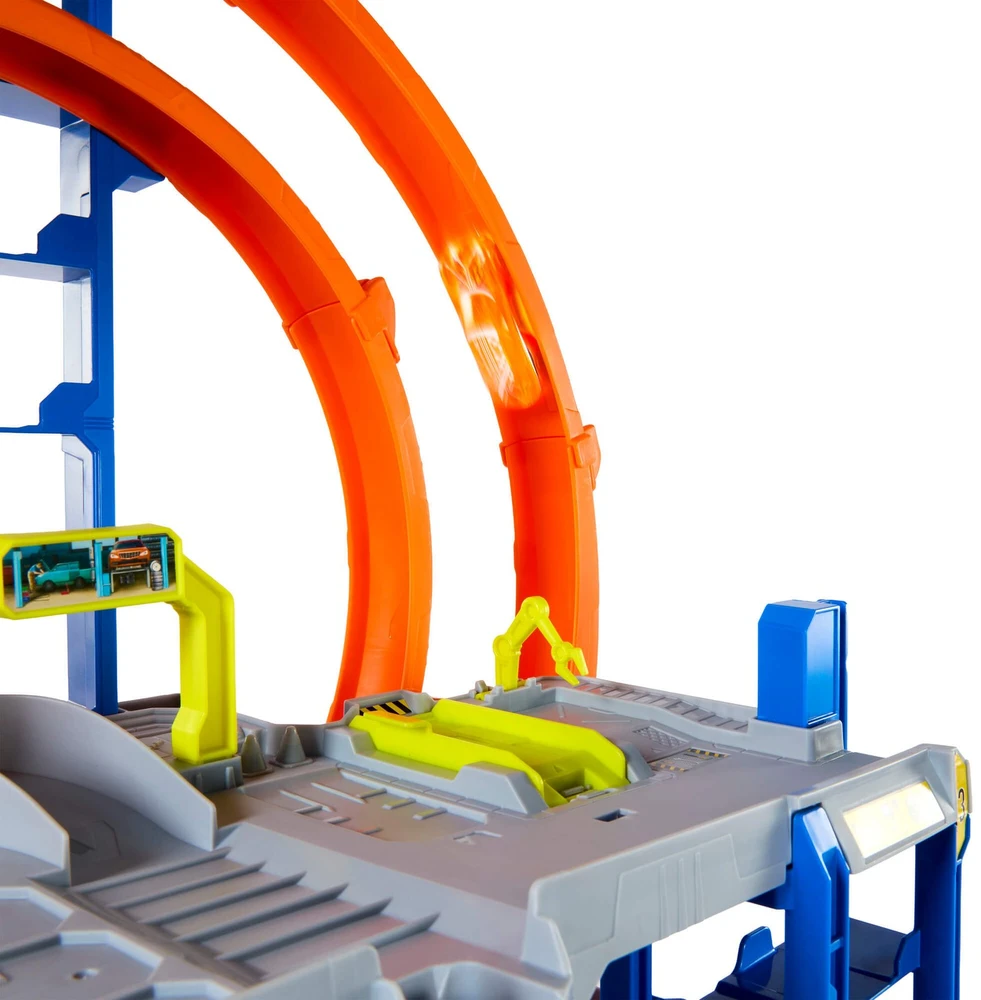 Mattel HOT WHEELS Rinkinys – Mega garažas su kilpomis (JBM74)