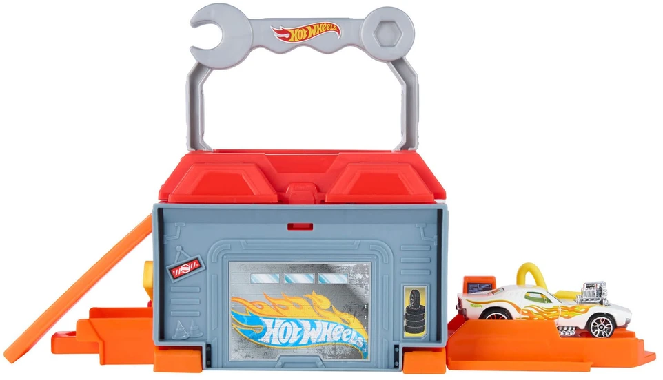 Mattel Hot Wheels City Play and Go trasa (atsitiktinis rinkinys)