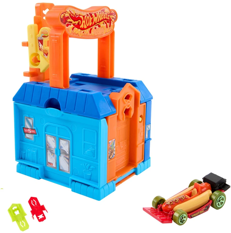 Mattel Hot Wheels City Play and Go trasa (atsitiktinis rinkinys)
