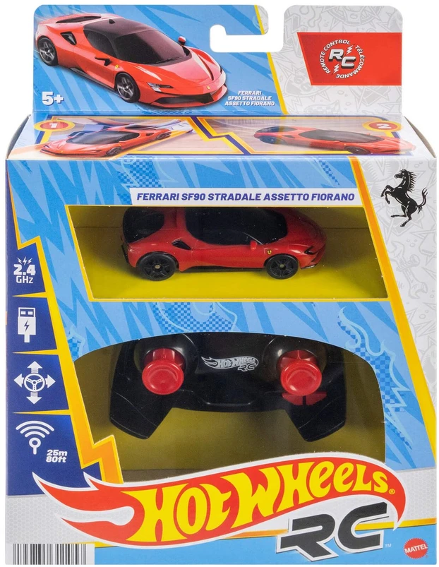 Mattel HOT WHEELS RC automodelis – Ferrari (JGD09)