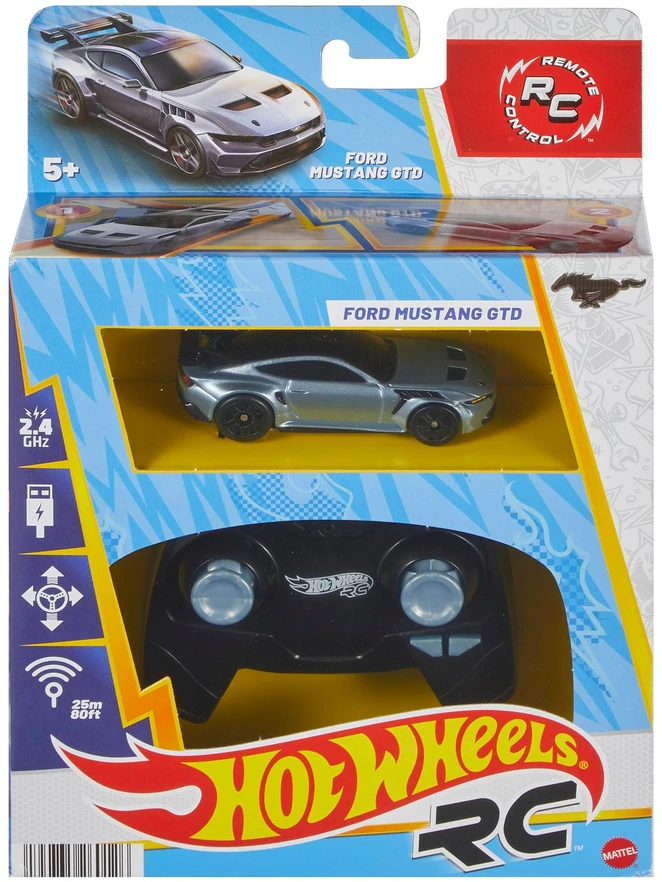 Mattel HOT WHEELS RC automodelis – Ford Mustang GTD (JBH04)