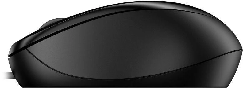 HP 1000 su laidu optinė pelė su 3 mygtukais ir 1000 DPI, juoda, 4QM14AA