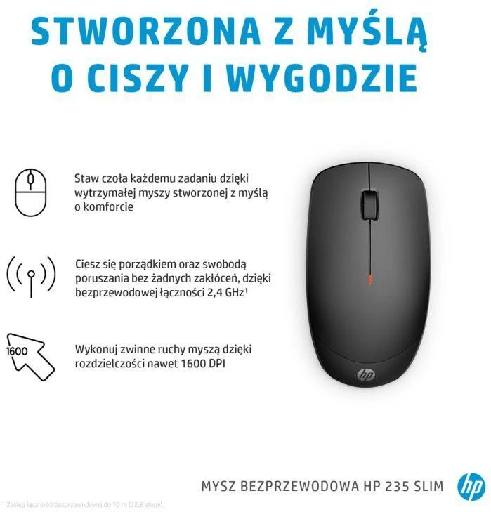 HP 235 plona belaidė pelė 4E407UT