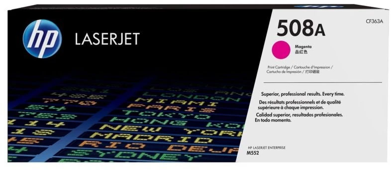HP 508A magenta tonerio kasetė