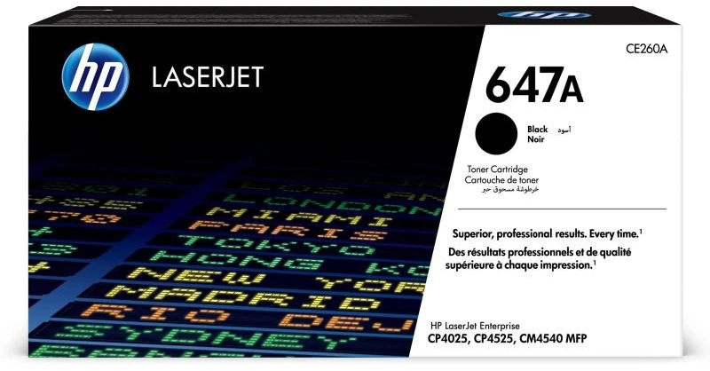 HP 647A juodas lazerinis toneris