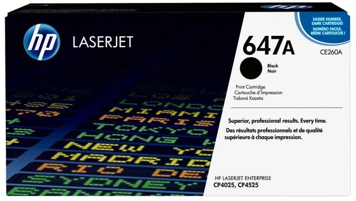 HP 647A juodas lazerinis toneris