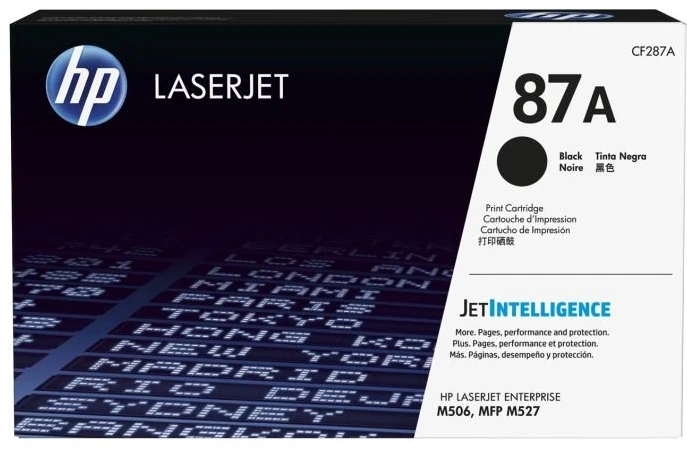 HP 87A juoda LaserJet tonerio kasetė