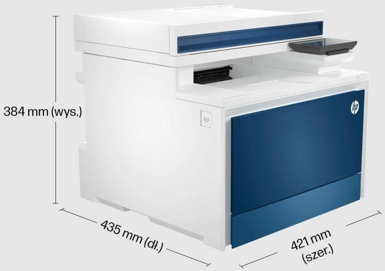 Hewlett Packard (HP) HP Color LaserJet Pro MFP 4302fdn All-in-One Spausdintuvas - A4 spalvotas lazerinis, Spausdinti/Kopijuoti/Dual-Side Scan, Auto-Duplex, Automatinis dokumentų tiektuvas, LAN, Faksas, 33ppm, 750-4000 puslapių mėnuo (pakeičia M479fdn)