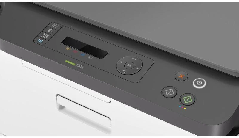 Daugiafunkcis lazerinis spausdintuvas HP Color LaserJet Pro MFP 178nw, spausdinimas / kopijavimas / skenavimas, spalvotas, A4, 18 ppm, USB / LAN / Wi-Fi