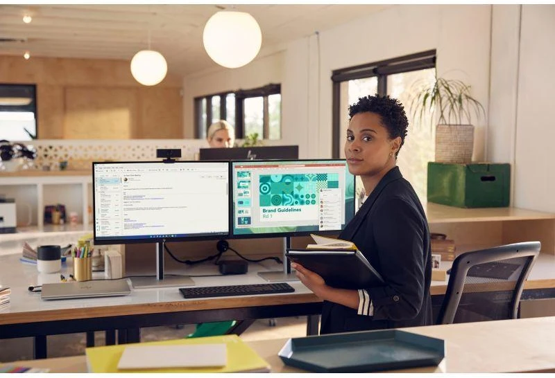 HP E24t G5 FHD jutiklinis monitorius