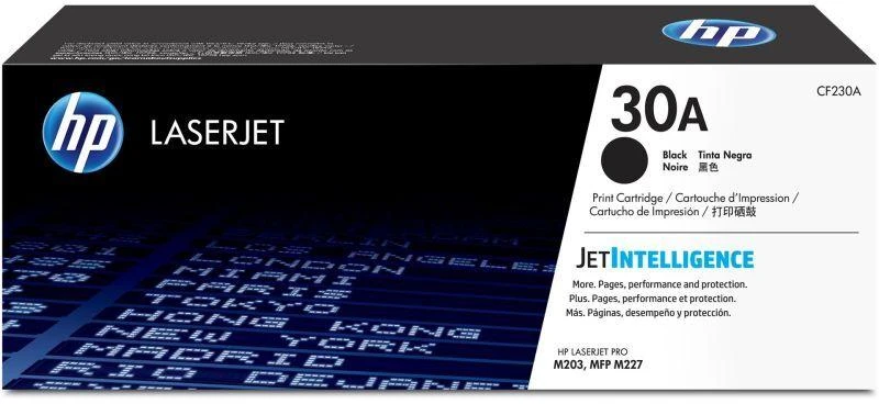 Hewlett Packard (HP) HP 30A Original LaserJet Toneris Cartridge Juodas