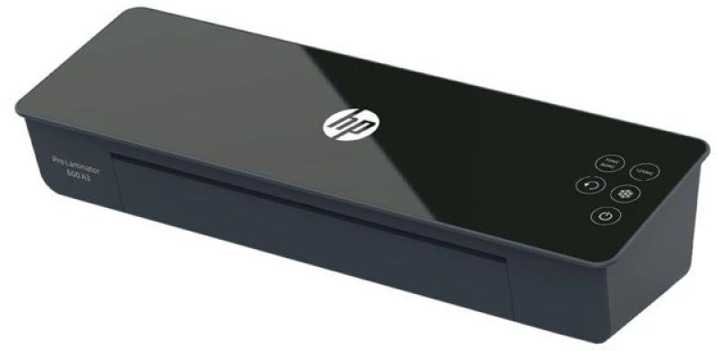 Laminatorius - HP PRO 600 A3 Šiltas/Šaltas 60 cm/min + 15 Pakuočių Juodas