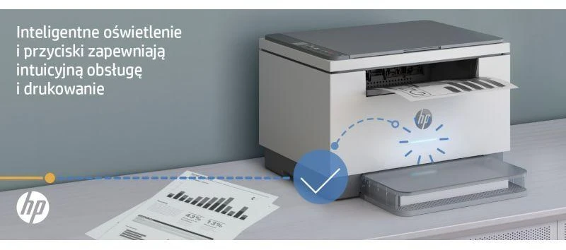Hewlett Packard (HP) HP LaserJet MFP M234dw MFP Mono B/W lazeris Legali laikmena 29 psl/min kopija 29 ppm spausdinimas 150 lapų USB 2.0 LAN Wi-Fi šviesos bazaltas