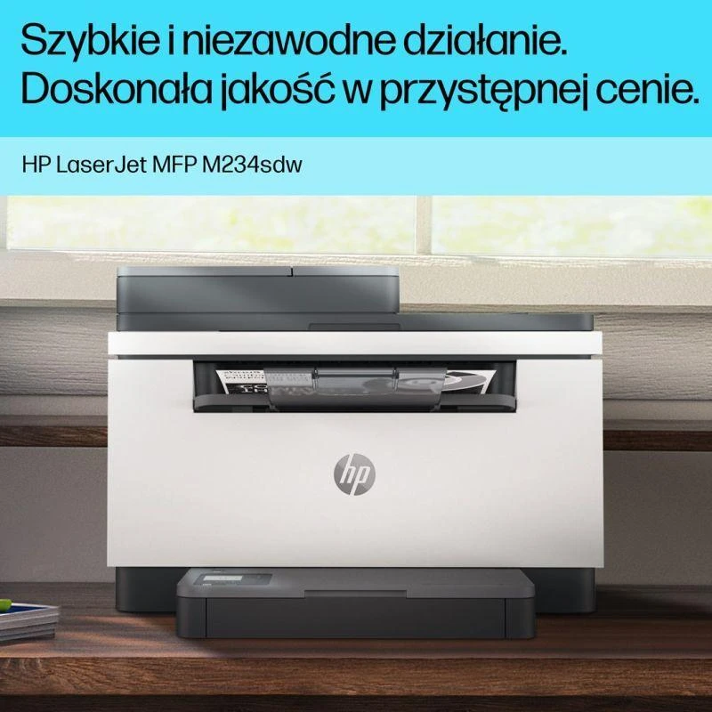 Daugiafunkcis lazerinis spausdintuvas HP LaserJet MFP M234sdw, spausdinimas / kopijavimas / skenavimas, nespalvotas, A4, 29 ppm, automatinis dvipusis, USB / LAN / Wi-Fi