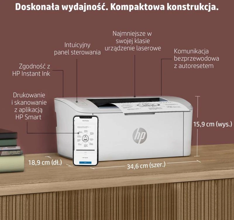 HP LASERJET PRO M110w spausdintuvas