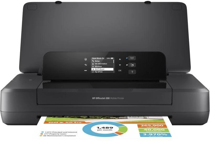 Ausinės HP Officejet 200 CZ993A Mobilusis spausdintuvas