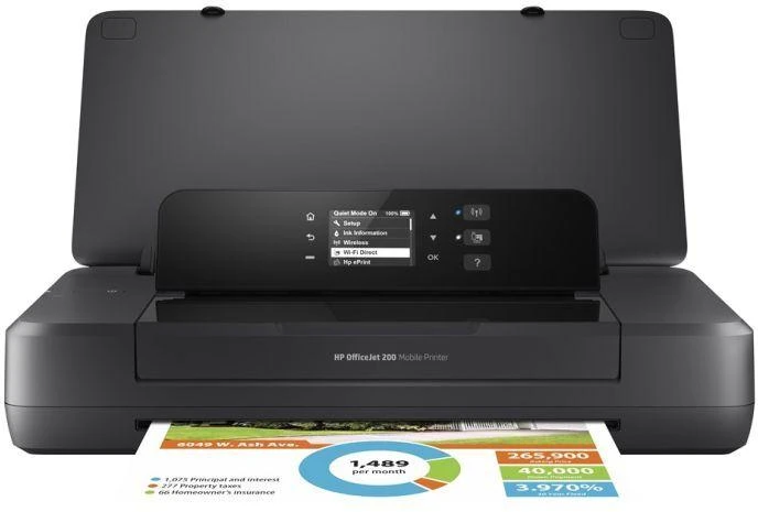 Ausinės HP OFFICEJET 200 spausdintuvas