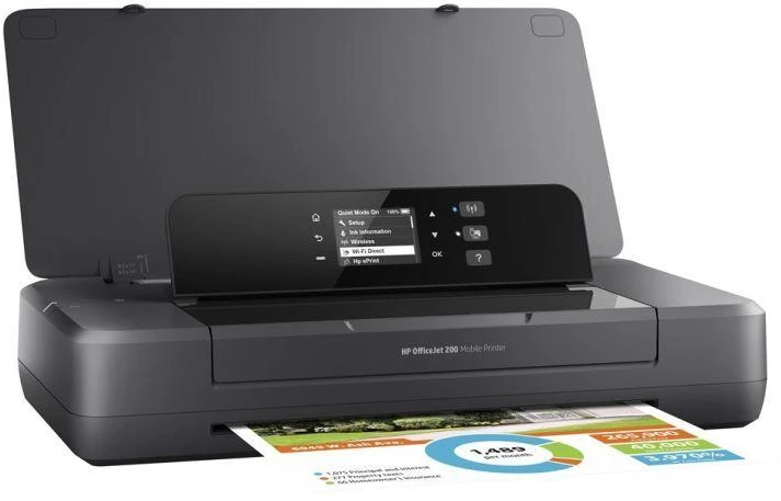 Ausinės HP OFFICEJET 200 spausdintuvas