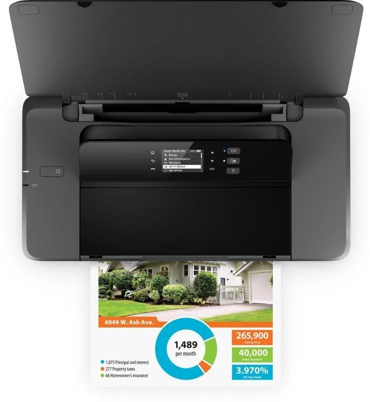 Ausinės HP OFFICEJET 200 spausdintuvas
