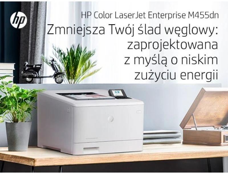 Hewlett Packard (HP) HP Color LaserJet Enterprise M455dn Spausdintuvas - A4 Color lazerinis, Spausdinimas, Automatinis dokumentų tiektuvas, Auto-Duplex, LAN, 27psl., 900-4800 puslapių per mėn.